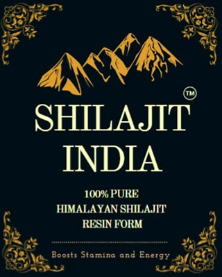 Shilajit De L'Himalaya 100% Bio - Résine Pure 20g, énergie Et Santé Masculine, Neuf
