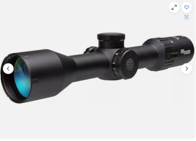 SIG SAUER Whiskey 6 3-18x44mm 30mm Tube Second Focal Plane Rifle