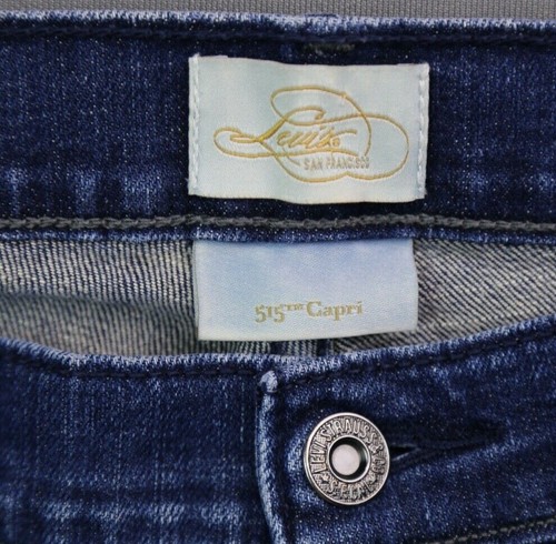 Women's 2011 Levi's 515 Jean Capri Stretch Medium Wash Size 8 (31x22) - Imagen 3 de 10