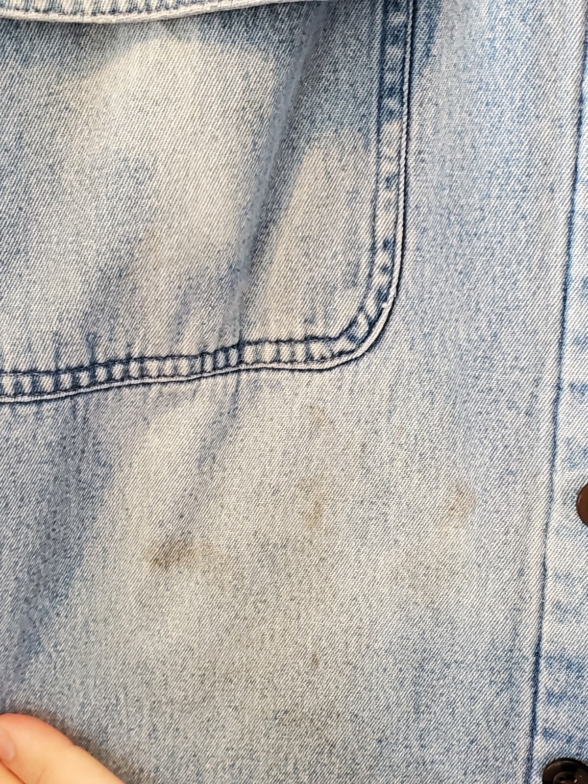 Lanesboro Denim Work Flannel Fleece Lined Size M (fits like large) eBay