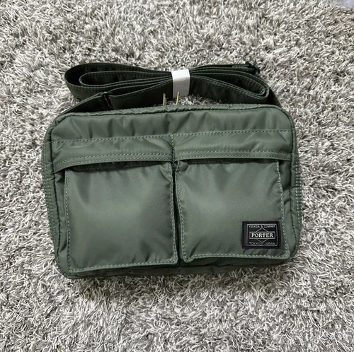 Japanese crossbody bag Men small bag shoulder bag Fashion black green navy/++/ A - Picture 23 of 31