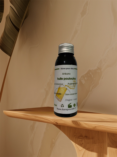 Retardant Homme ANKORO - Huile & Crème Puissante 100% Bio 30ml + 10g