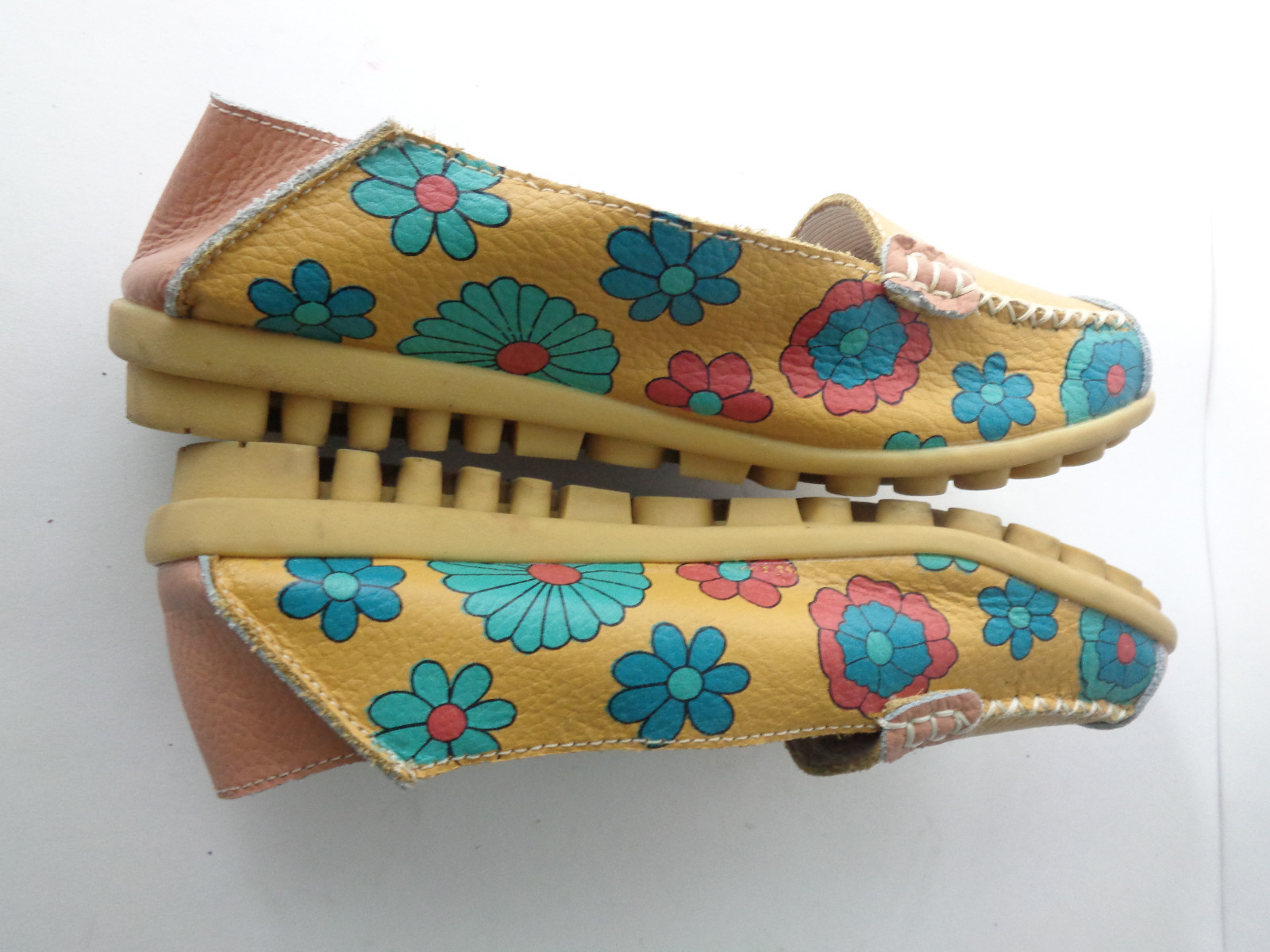 SAOLA Mocassini da guida Joansam EUR 38 US 7M mocassino pantofola pelle suola remota TV