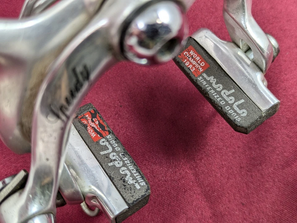 Modolo Speedy FRONT Brake Caliper Side-Pull Modolo Sintered Brake Pads 80s B38 - Image 4 of 4