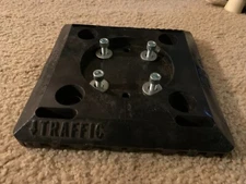 Surface-Mount Fixed Base for Impact Recovery Posts BS-SMFB