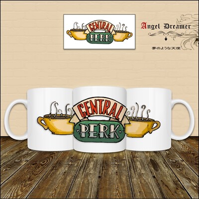 TASSE TASSE FRIENDS Die Kultserie Logo Central Perk Café Rendez-vous des friends