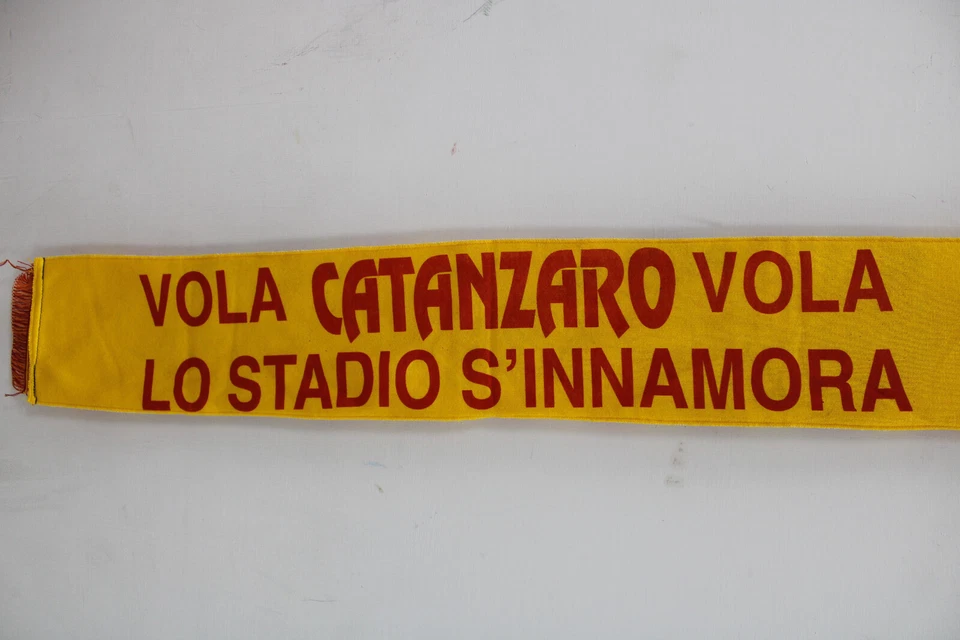 Sciarpa scarf Calcio CATANZARO bufanda Schal écharpe - Immagine 2 di 2