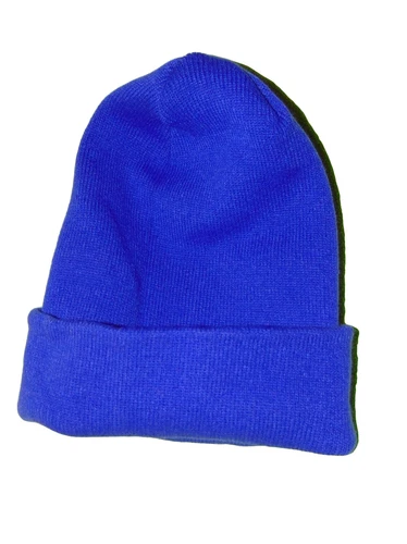 NEW Yupoong Irish Winter Hat BEANIE | PURPLE Knit Cap One Size NWOT