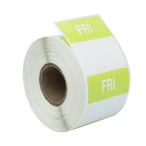 BUSINESS DAY OF THE WEEK Labels - (10) Roll Combo Pack - (2) Rolls of 500/Day - Picture 6 of 7