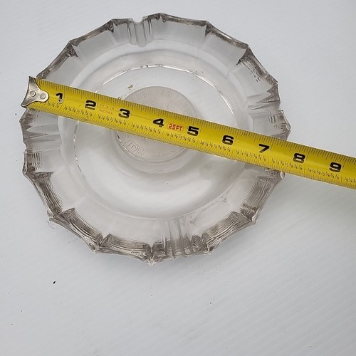 US House Of Representatives Vintage Glass Cigarette Ashtray 8” Collectible - Picture 5 of 5