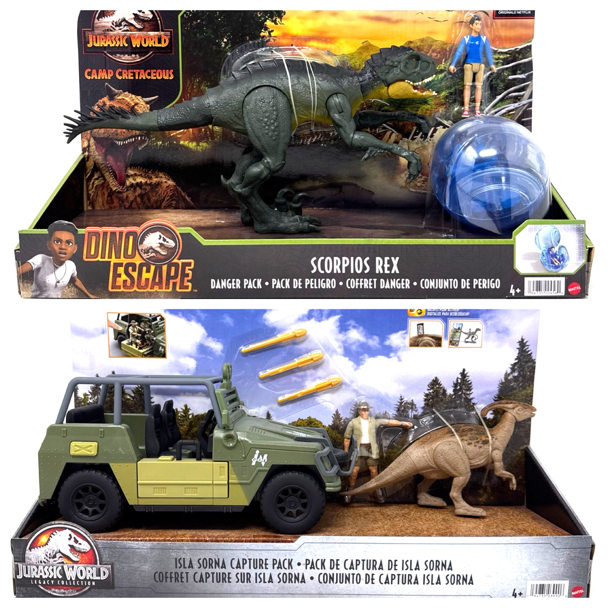 419★サッカー★OWEN★prostars★フィギュア Jurassic World Camp Cretaceous Brooklynn Sammy Yaz Darius Alan