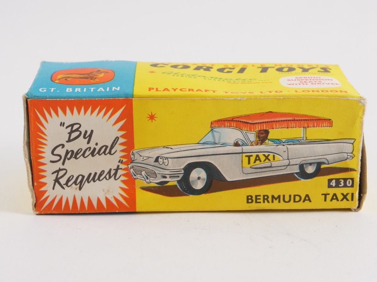 ミニカー CORGI TOYS No.430 FORD BERMUDA TAXI CORGI TOYS No.430 FORD BERMUDA TAXI - メルカリ