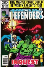 The Defenders #87 Marvel Comics Bronze Age VG+