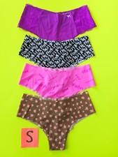 Victoria's Secret PINK Assorted Seamless Size S Panties Bundle - Lot of 4