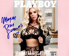 GFA Sexy Playboy & NWA Wrestler * MAYRA DIAS GOMES * Podpisane zdjęcie COA 8x10