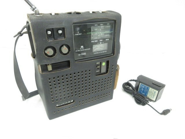 Sony ICF-5500 Sky sensor Portable 3 Band Receiver FM/MW/SW Sony ICF-5500 Sky sensor Portable 3 Band Receiver FM/MW/SW