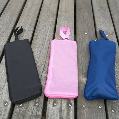 Travel Folding Umbrella Fast Drying Windproof Umbrella Carry Bag Case Pouch - Picture 4 of 17