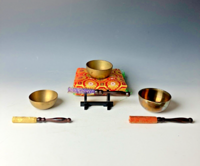 singing bowl (orin) 小売 Bronze Singing Bowl Gong Orin Japan