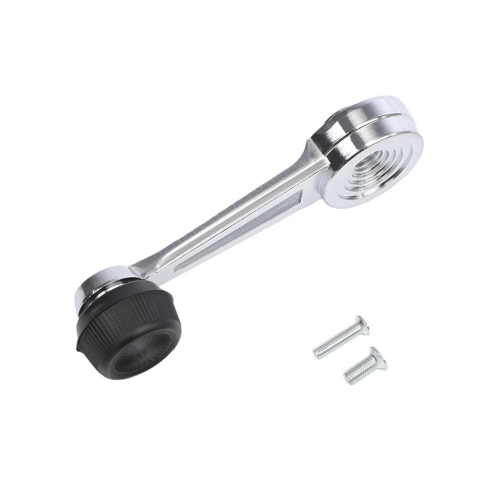 Juego de 1 par de manivela de ventana interior cromada NUEVO para camioneta Ford Foto 3 de 4