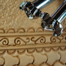 Leather Stamping Tools - K156L/R Border Stamp Set 2-Piece Set 