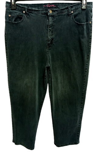 Liz \u0026 me black denim spandex stretch 