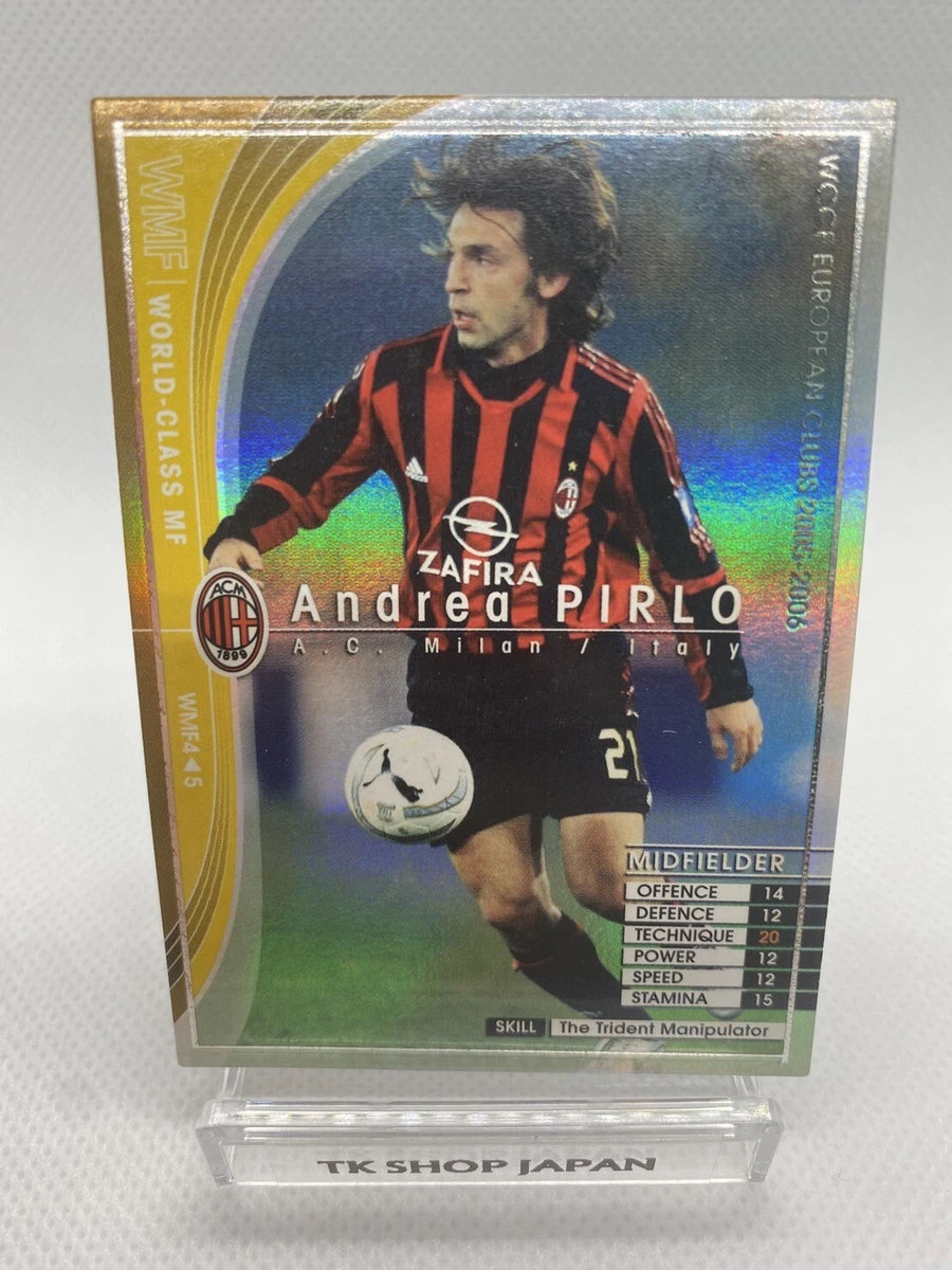 Panini WCCF European Clubs 2005-06 Andrea Pirlo #WMF 4/5 for sale