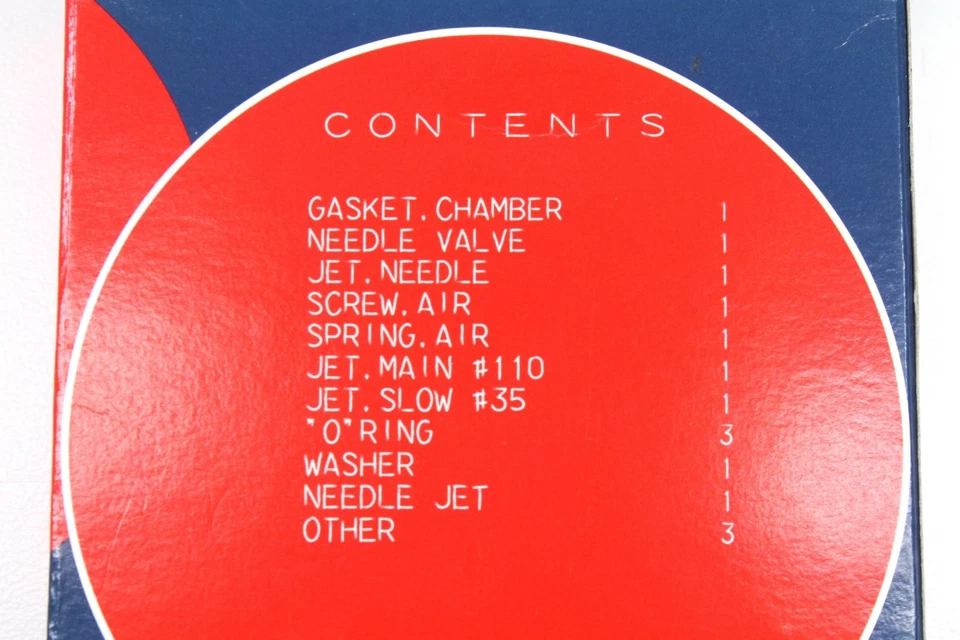 Kit de reconstrucción de carburador 91-07 CB250 Nighthawk Honda juego de reparación de carburador #X103 Foto 2 de 2