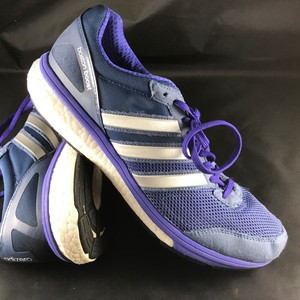 Excellent Adidas Boston Boost Prussian Blue Womens 9.5 42 EUR racing flat  B40472 | eBay
