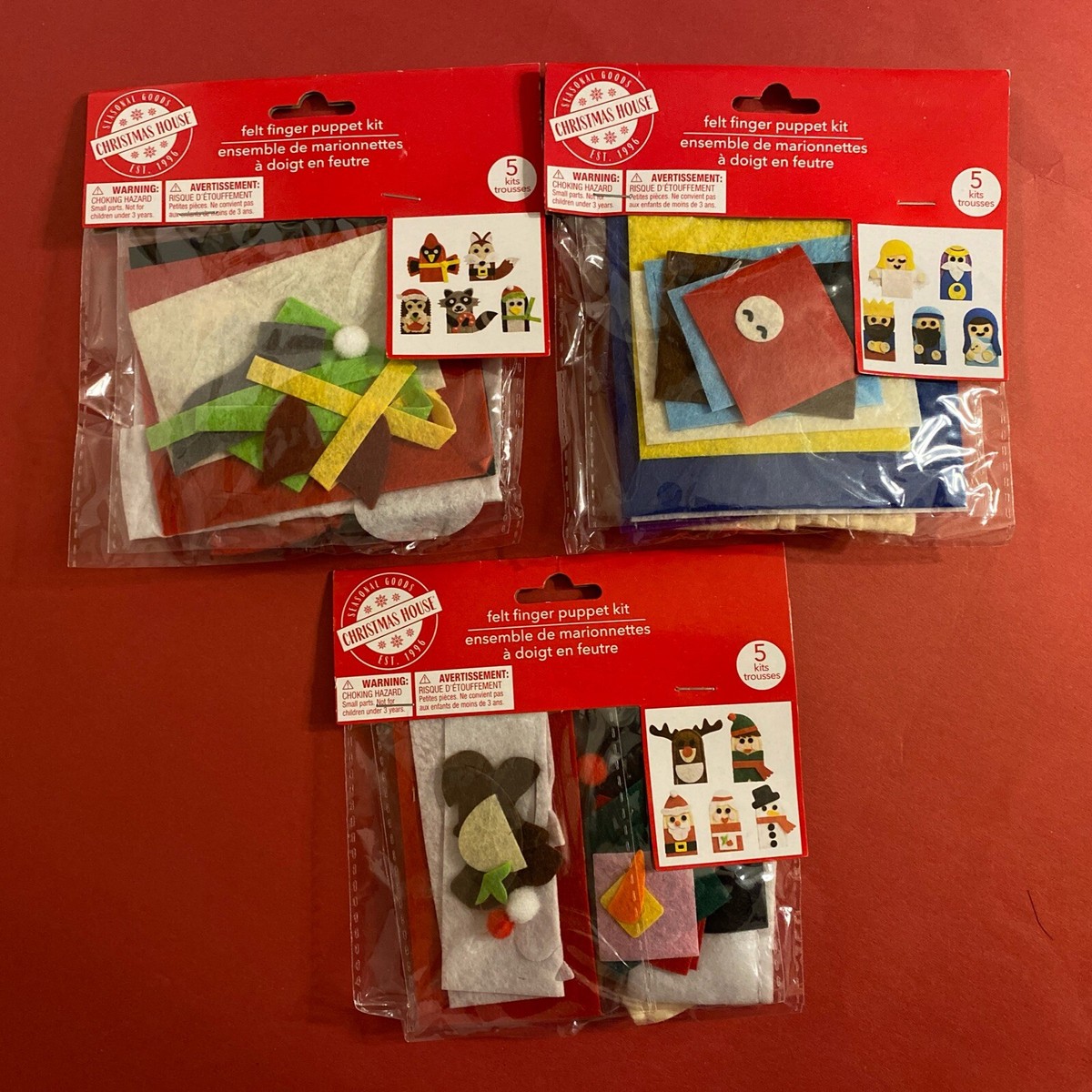 Le tuto pour fabriquer des marionnettes à doigts de Noël en