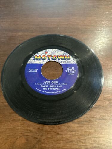 Diana Ross and The Supremes - Love Child / Will This Be the Day - 45 RPM - M1135 - Foto 2 di 3