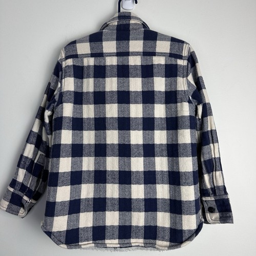 CrewCuts Flannel Shirt Jacket Sherpa Lined Shacket Plaid Kids Boys Small 6/7 - Picture 8 of 8
