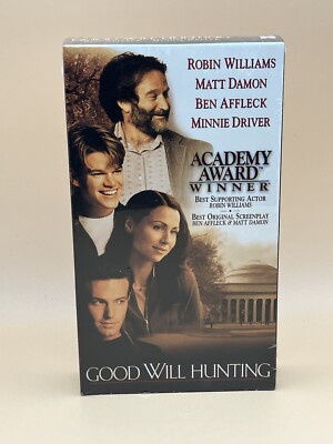 Robin Williams Good Will Hunting Online Good Will Hunting VHS 1997