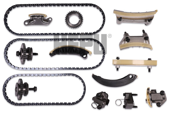 HEPU 21-0424 Timing Chain Kit for CADILLAC,CHEVROLET,OPEL,SAAB,VAUXHALL