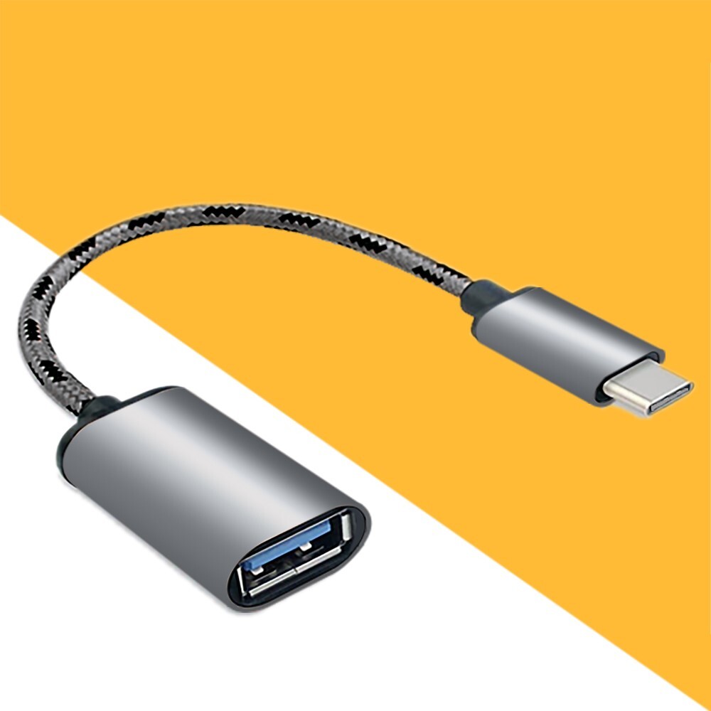 Convertitore USB Tipo C Femmina Adattatore USB-C Femmina A USB-A Maschio - Per Trasferimento Dati E Ricarica, Alluminio Adattatore Usb C Femmina A Usb A Maschio Trasferimento Dati - Foto 3