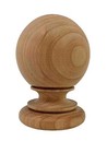Small Kline Ball Finial 5 1/2 in Tall x 3 3/4 in Wide