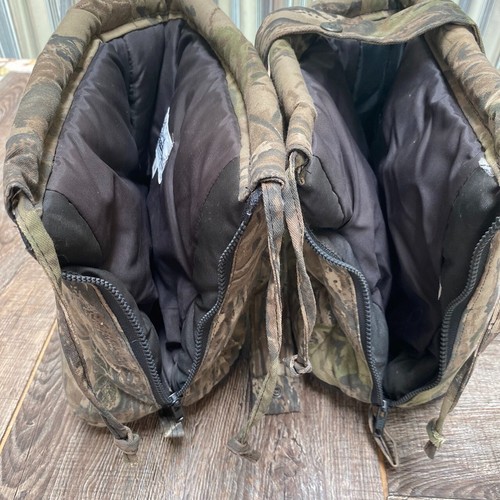 Vtg ICEBREAKER Insulated Overboot Sz M Realtree Camo Boot Blanket Warmer Hunting - Picture 8 of 12