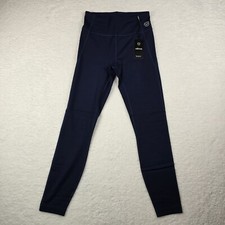 Allbirds Natural Midweight Leggings Women's Size S True Navy Merino Wool Blend