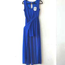 NWT Asos Sleeveless Chiffon Sheer Overlay Midaxi