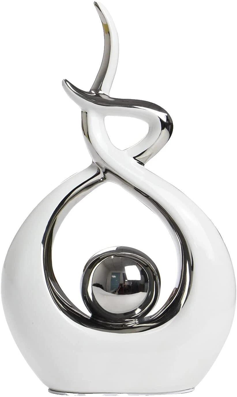 Decoración moderna de cerámica esculturas y estatuillas