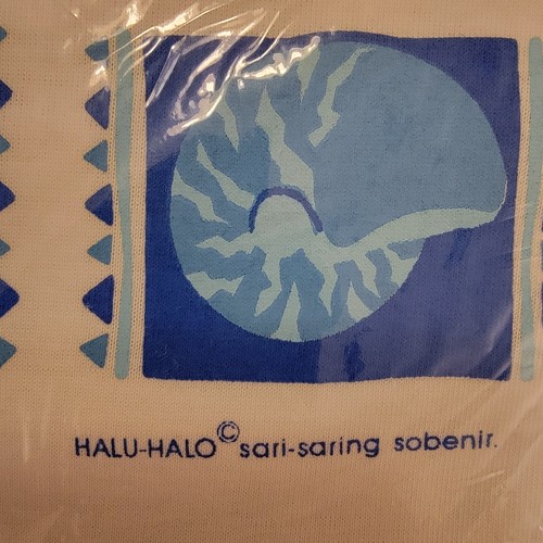 Filipino Halu-halo T-Shirt Uomo XL Manica Corta Filippine Souvenir Bianco NUOVO - Foto 11 di 13