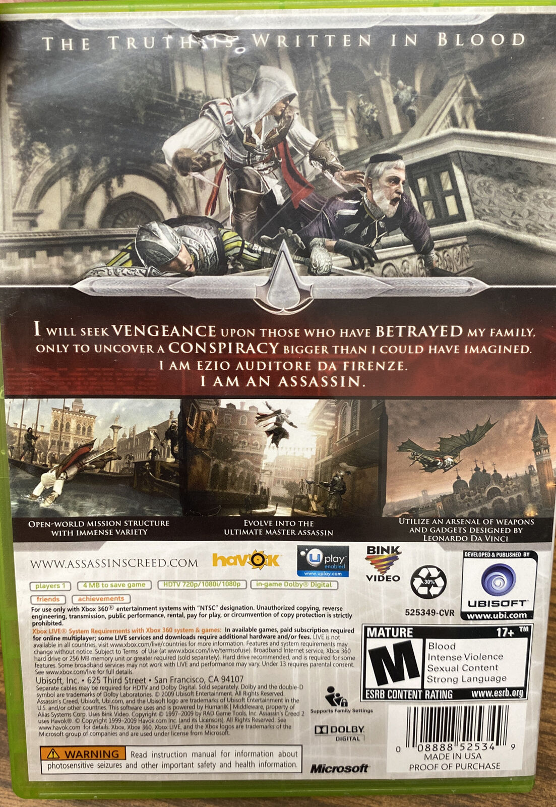 Assassin's Creed II (Xbox 360, PS3) – DarkZero