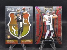 Michael Penix Jr 2024-25 Panini RC Rookie 8 Card Lot Falcons QB NFL Certified