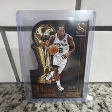 2024-25 Panini Silhouette Hand Crafted Kawhi Leonard #8 /49 Spurs