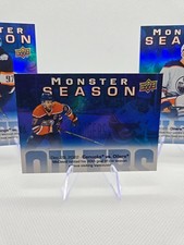 23-24 UD Monster Season McDavid Lot #MS-17, MS-35, MS-59, MS-66, MS-67, MS-73
