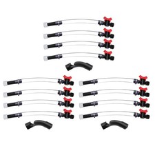 Fuel Filler Hose Kit For Motorsport Sportsman Containers - 12 Pack