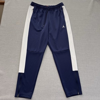 Jordan Track Pants Mens 2XL Blue DNA Team Woven Jumpman Zip Ankle