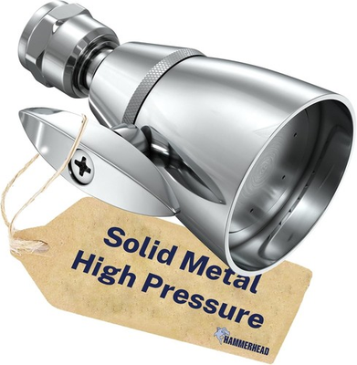 #ad #ad Hammerhead Showers® ALL METAL 2 Inch High Pressure Shower Heads CHROME – 2.5 G $47.99