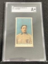 1909-11 E90-1 American Caramel Joe Tinker - HOF Chicago Cubs