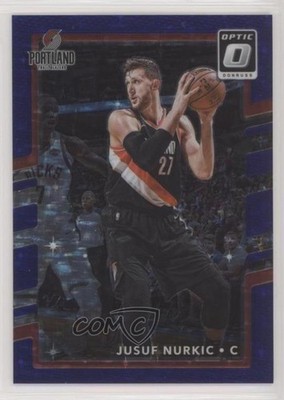 2017-18 Panini Donruss Optic Purple Stars Prizm 12/13 Jusuf Nurkic #125 2ct