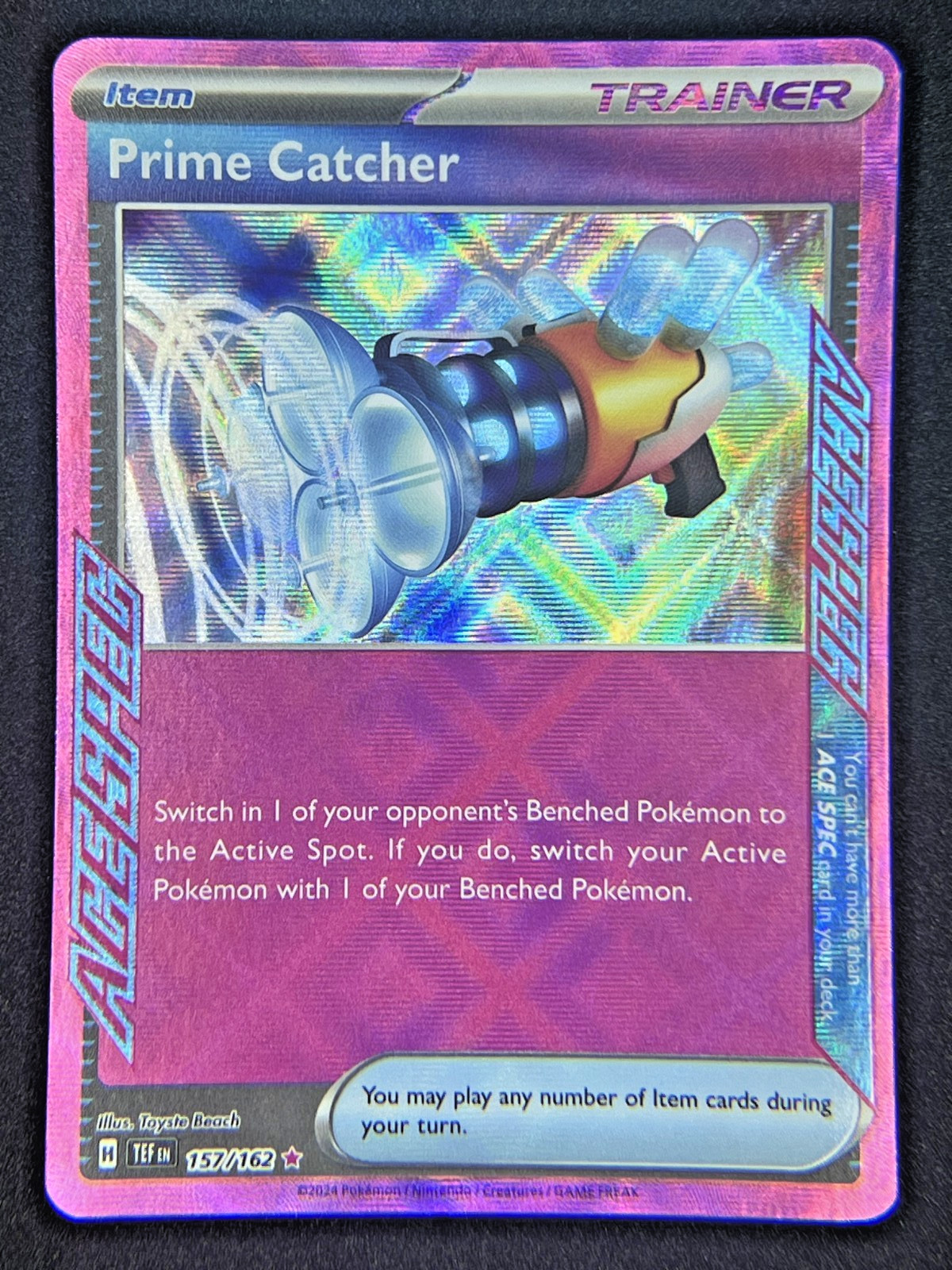 2024 TCG Pokémon #157 Prime Catcher 157/162 SV05 Temporal Forces